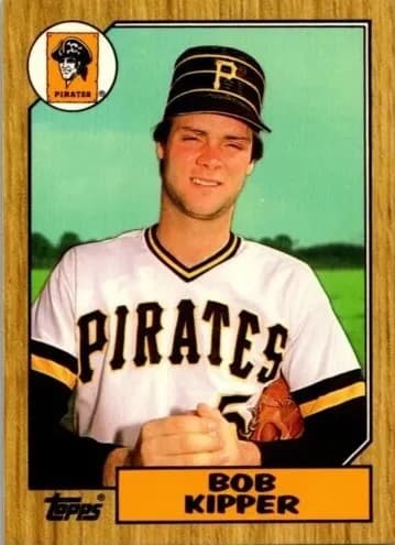 Bob Kipper trading card
