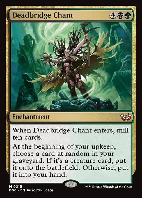 Deadbridge Chant 2020 Magic: The Gathering Commander 2020