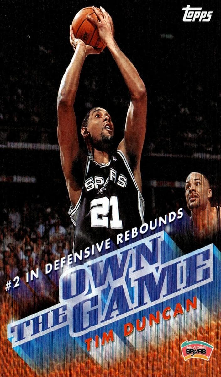 Tim Duncan 1999 topps Topps