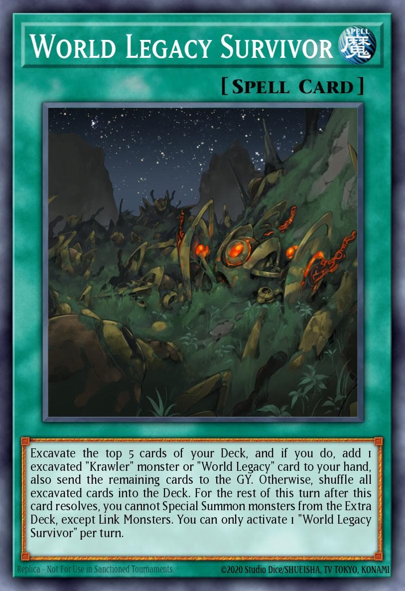 World Legacy Survivor 2018 Yu-Gi-Oh! Cybernetic Horizon