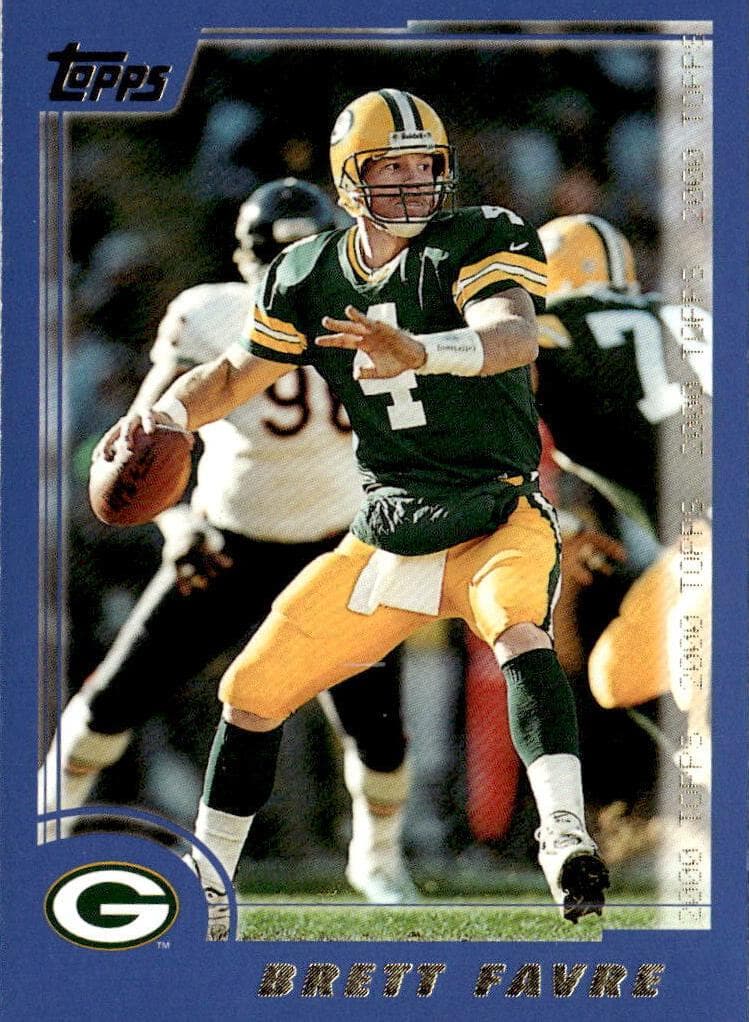 Brett Favre 2000 topps