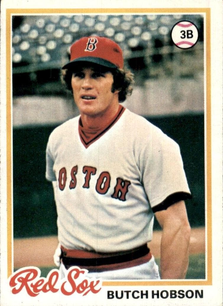 Butch Hobson 1978 topps Topps