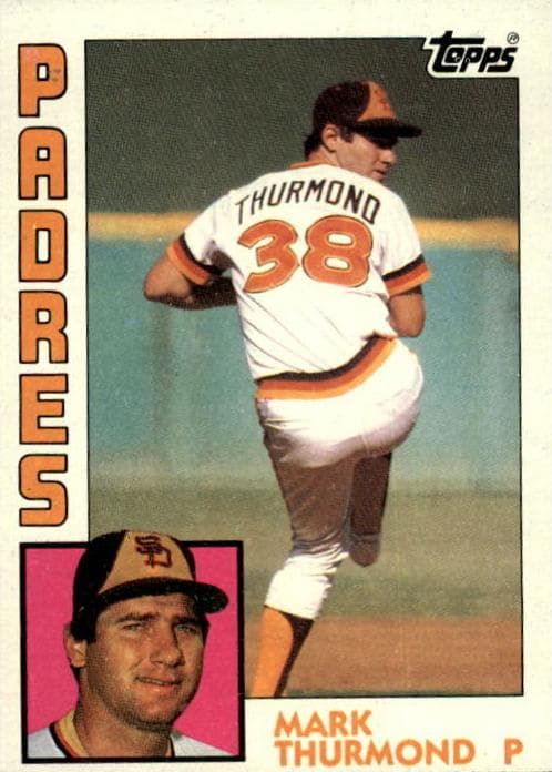 Mark Thurmond trading card