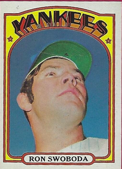 Ron Swoboda 1972 topps