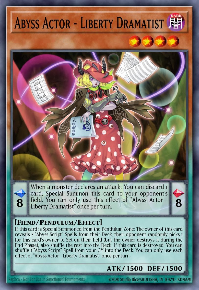Abyss Actor - Liberty Dramatist #PHHY-EN016