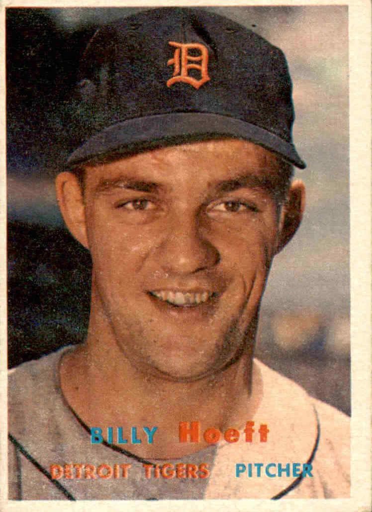 Billy Hoeft 1957 topps Topps