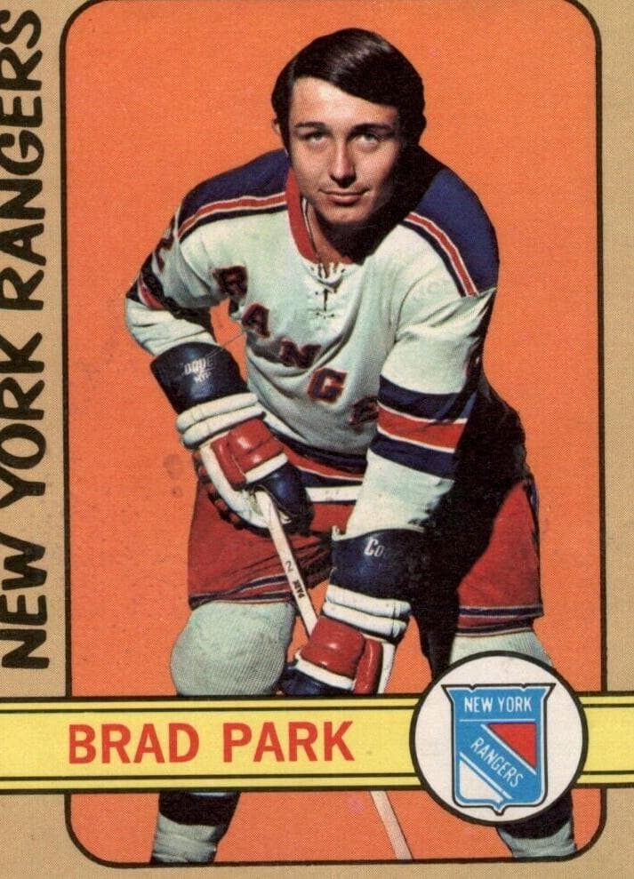 Brad Park 1972 topps