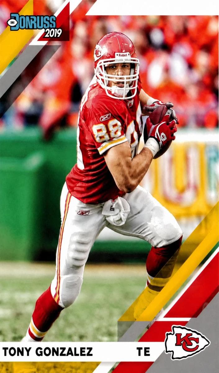 Tony Gonzalez 2019 panini