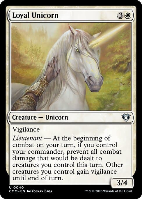 Loyal Unicorn 2018 Magic: The Gathering