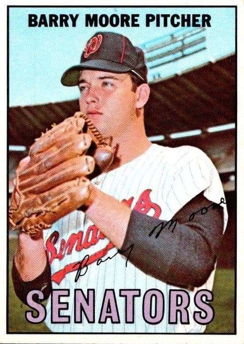 Barry Moore 1967 topps Topps