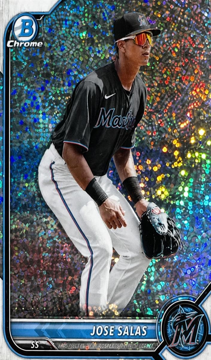 Jose Salas trading card
