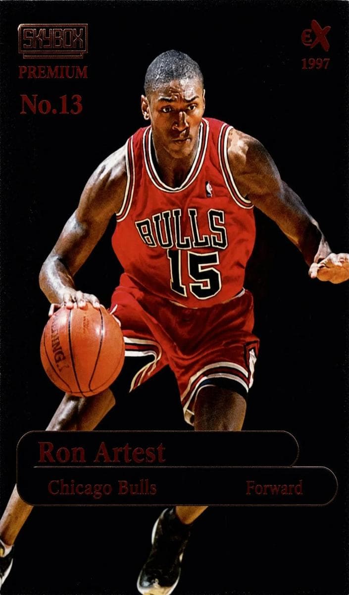 Ron Artest 1999 fleer Force