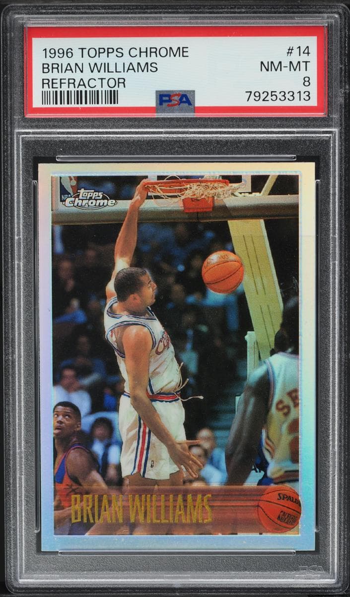 Brian Williams 1996 topps Chrome
