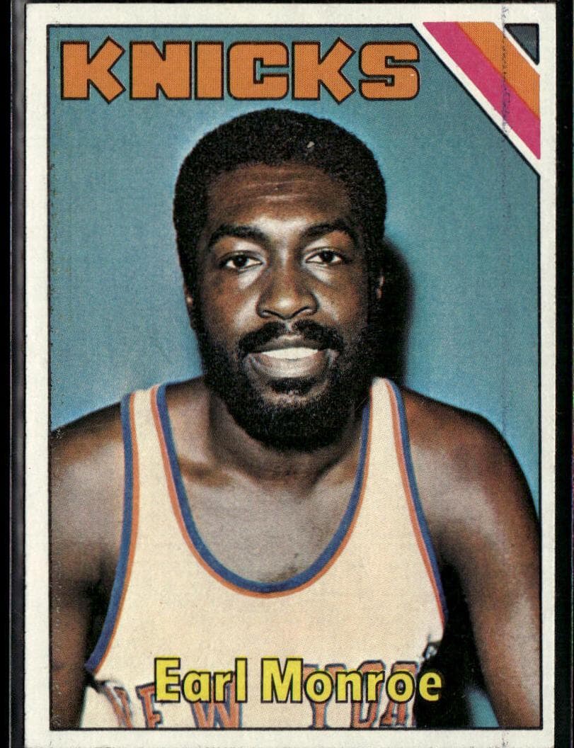 Earl Monroe 1975 topps Topps