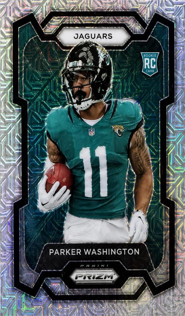 Parker Washington 2023 panini Prizm Rookie Variations Football Mojo