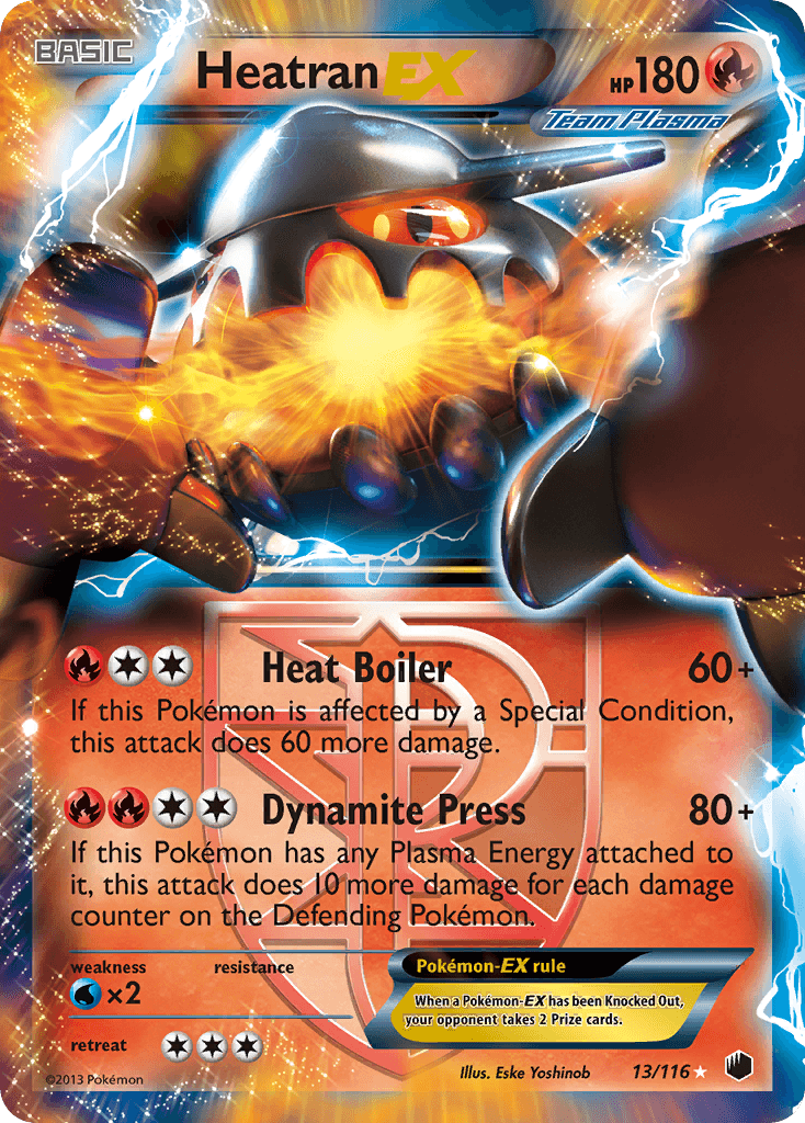 Heatran EX 2013 Pokemon