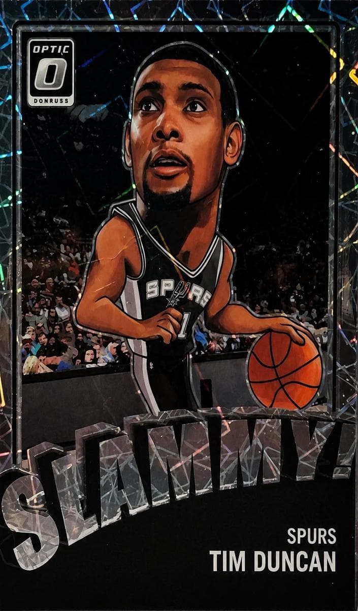 Tim Duncan 2023 panini Donruss Optic