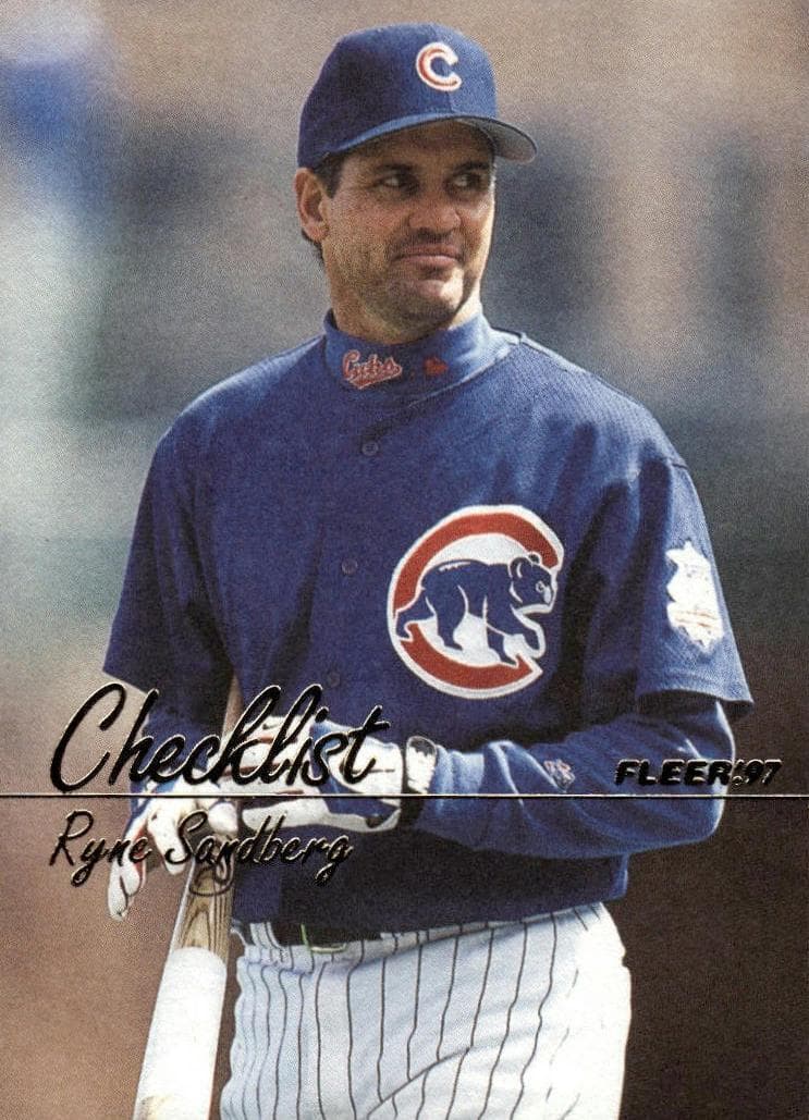 Ryne Sandberg 1997 fleer Fleer