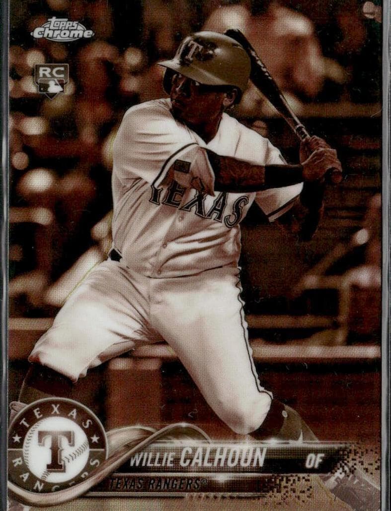 Willie Calhoun 2018 topps Topps Chrome