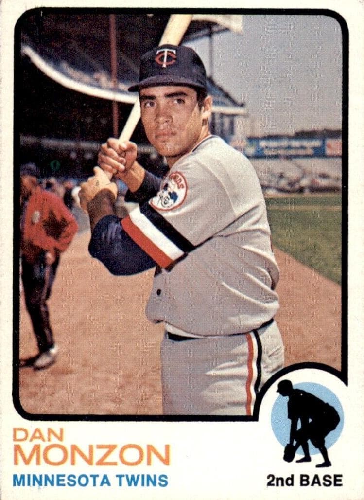 Dan Monzon 1973 topps Topps