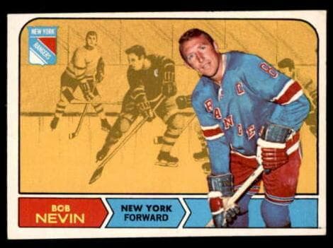 Bob Nevin 1968 topps O-Pee-Chee