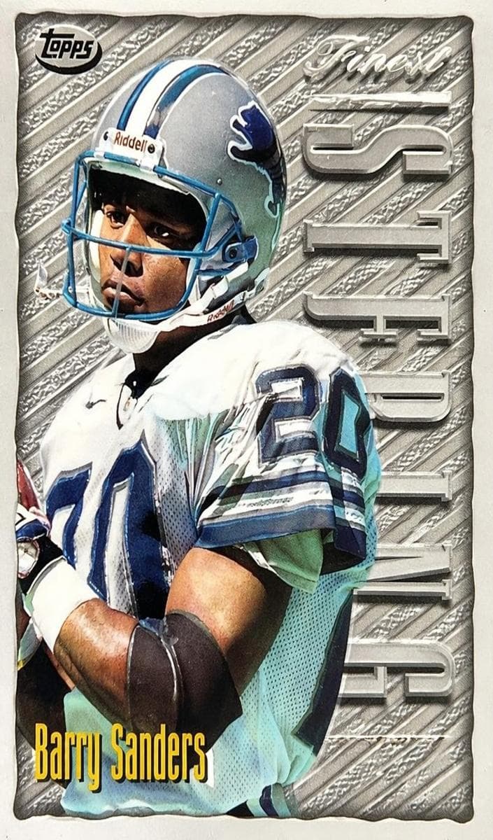 Barry Sanders 1996 unknown