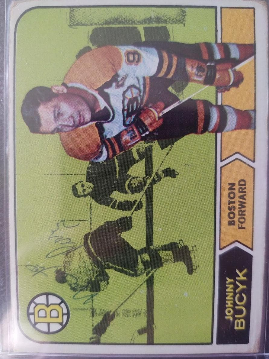Johnny Bucyk 1968 topps Topps