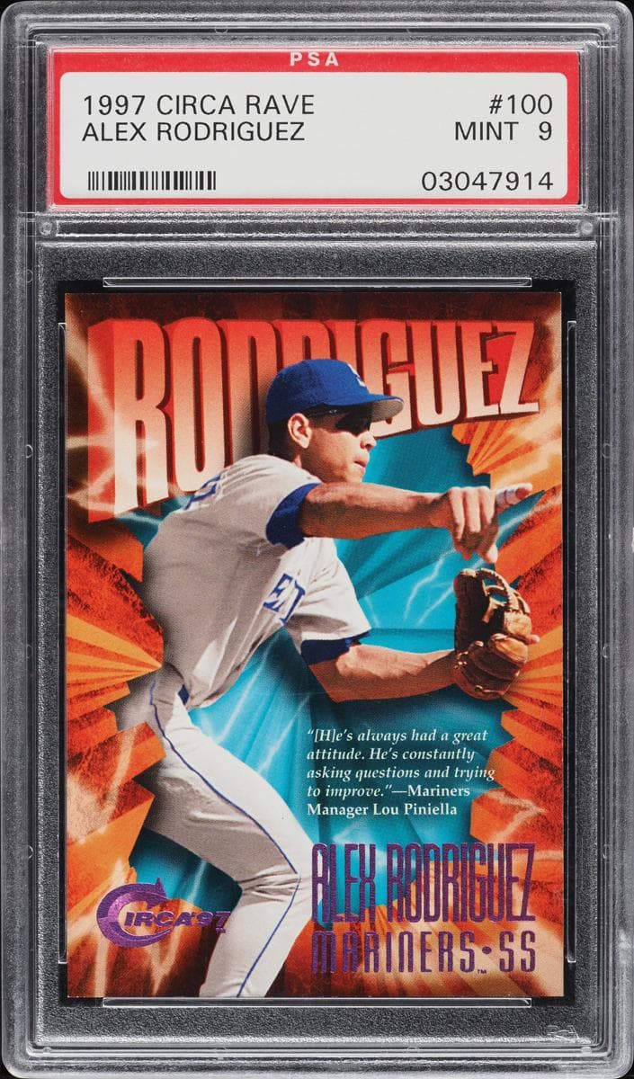 Alex Rodriguez 1997 unknown Circa