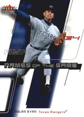 Nolan Ryan 2002 fleer