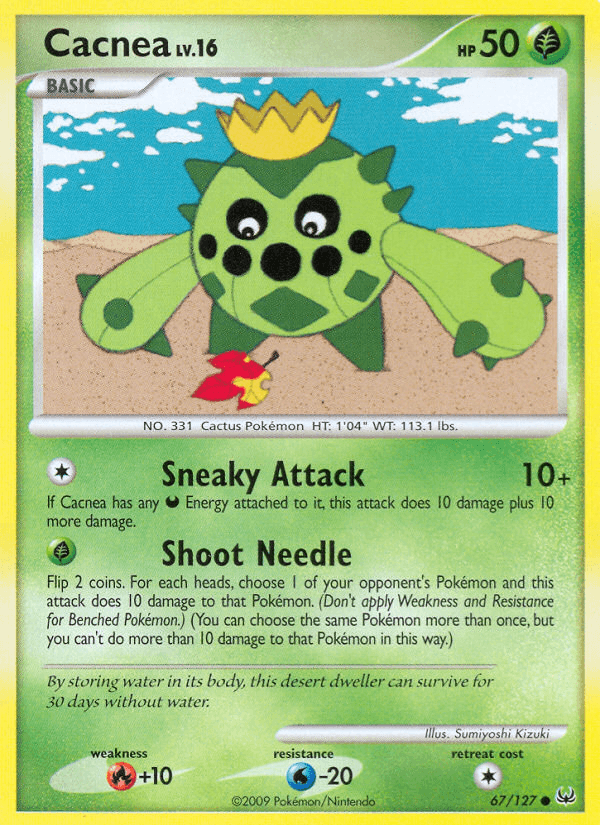 Cacnea 2009 Pokemon