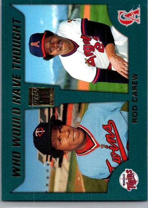 Rod Carew 2001 topps