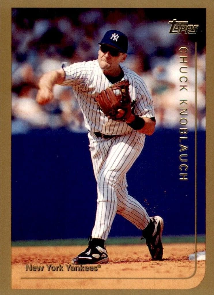 Chuck Knoblauch 1999 topps Topps
