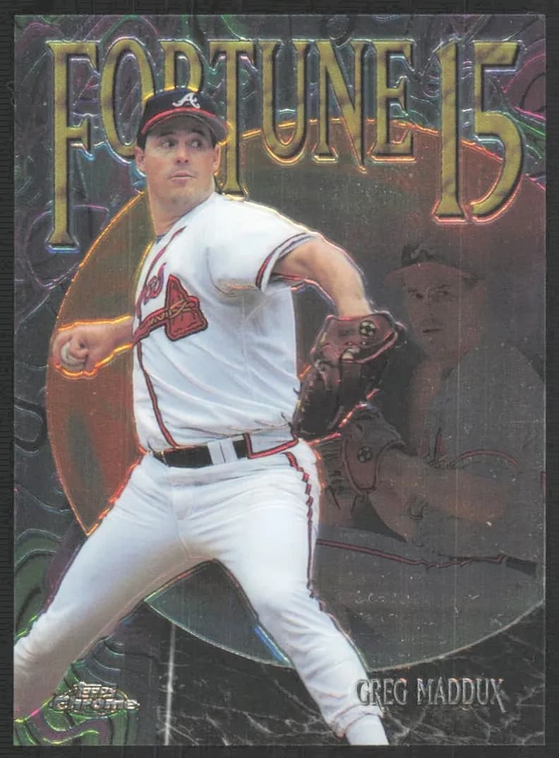 Greg Maddux 1999 topps Topps Chrome
