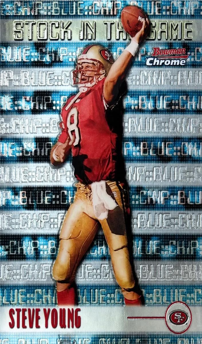 Steve Young 1999 bowman