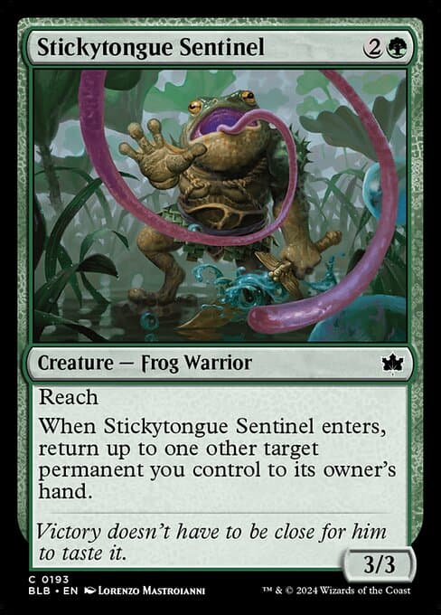Stickytongue Sentinel #193