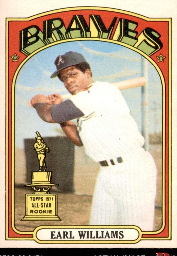 Earl Williams 1972 topps O-Pee-Chee