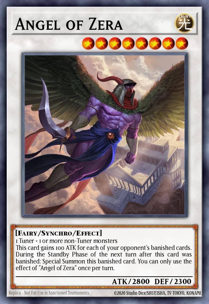 Angel of Zera 2014 Yu-Gi-Oh!