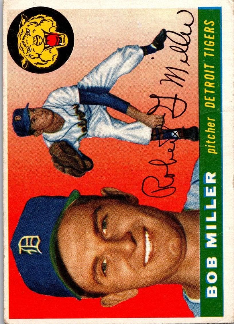 Bob Miller 1955 topps Topps