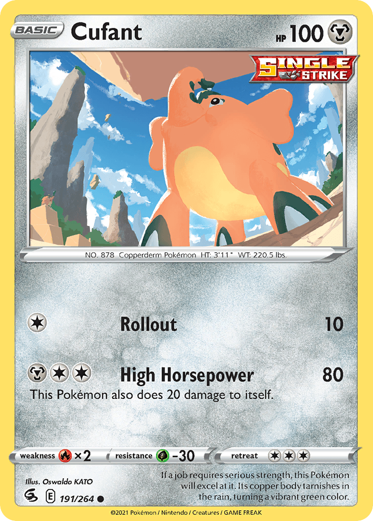 Cufant 2021 Pokemon Korean Start Deck 100