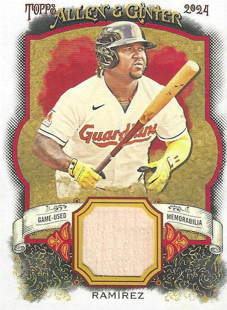 José Ramírez (Cleveland Guardians) 2024 topps