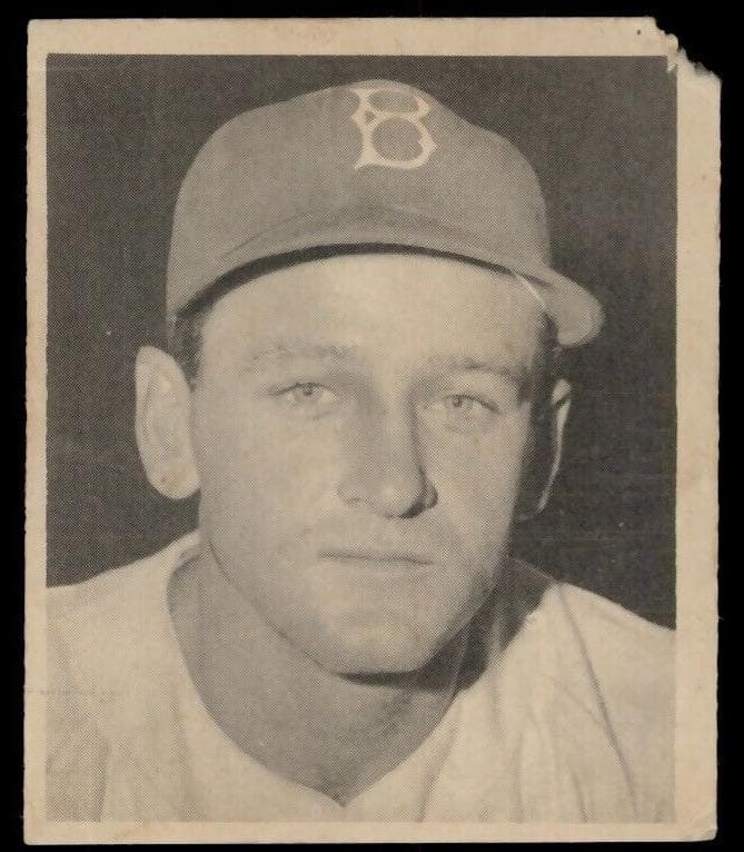 Bruce Edwards 1948 bowman Bowman