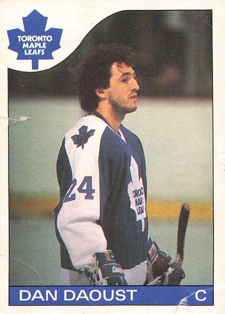 Dan Daoust 1985 topps Topps