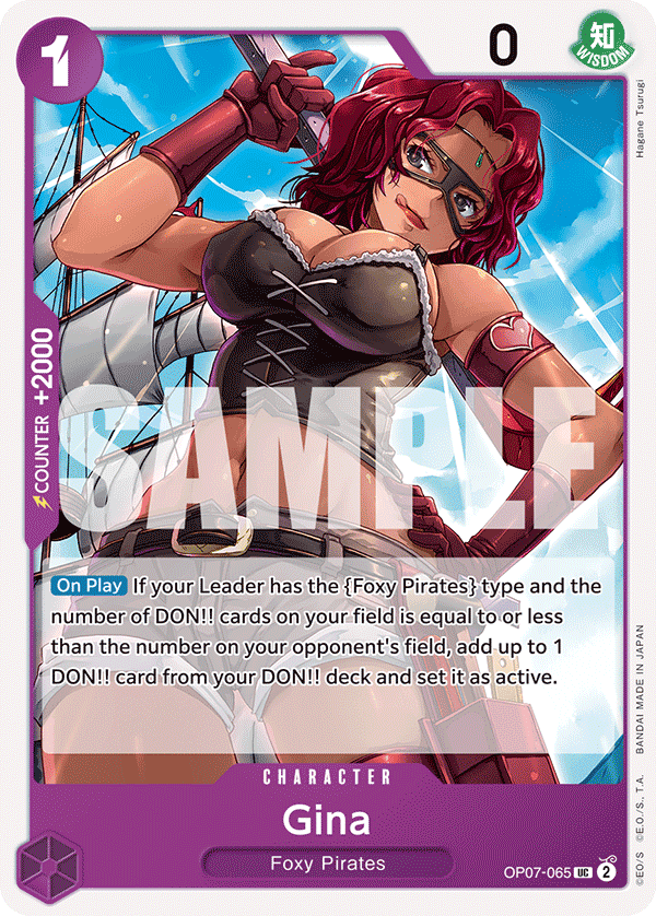 Gina 2024 One Piece Japanese 500 Years in the Future