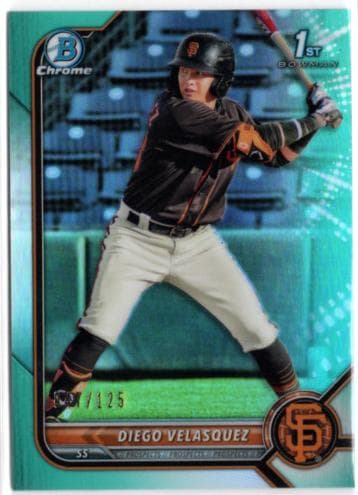 Diego Velasquez trading card