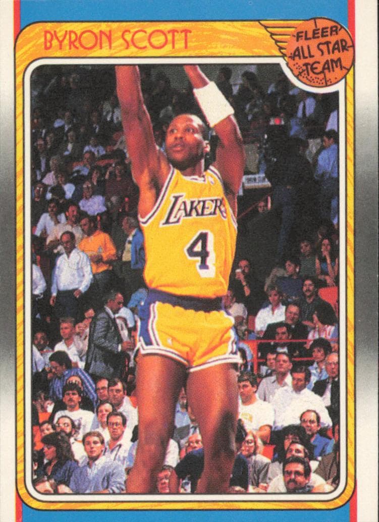 Byron Scott 1988 fleer Fleer