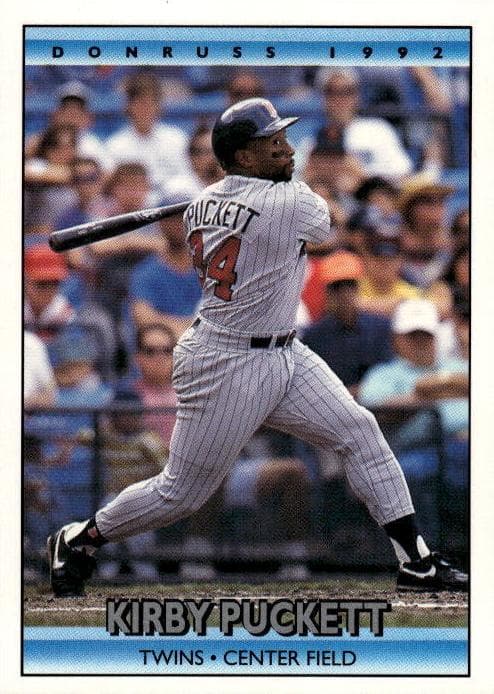 Kirby Puckett 1992 panini