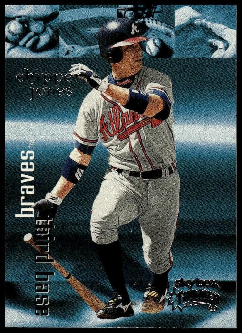 Chipper Jones 1999 fleer SkyBox Thunder