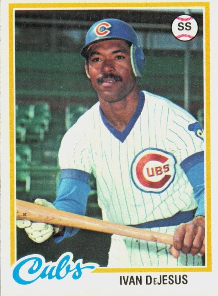 Ivan DeJesus 1978 topps Topps