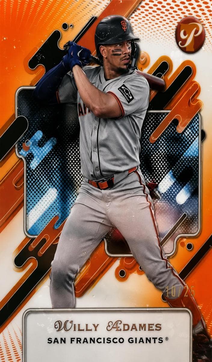 Willy Adames 2025 topps Topps Pristine