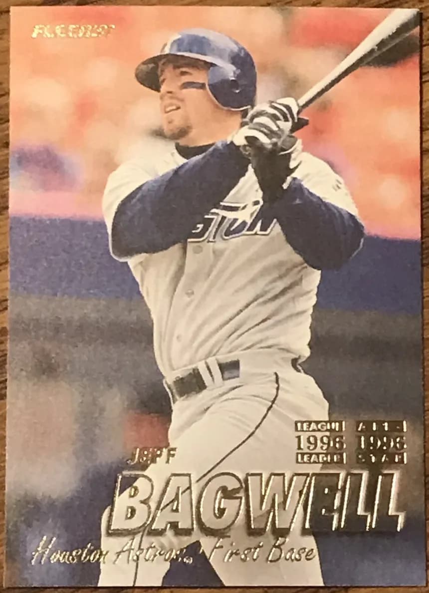 Jeff Bagwell 1997 fleer Fleer